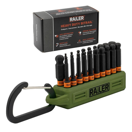 Ball End Hex Bit Set - Railer 2 Inch Impact Driver