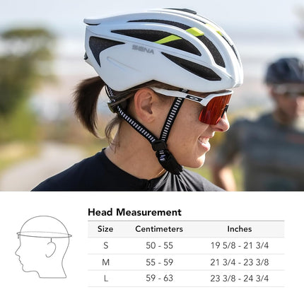 Sena R2 EVO Road Cycling Helmet (Matte Gray, M)