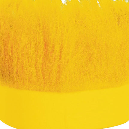 Beistle Hairy Headband, Yellow