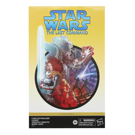 Star Wars The Black Series The Last Command Luke Skywalker, Luuke, Joruus C'baoth, Mara Jade 6-Inch Action Figures