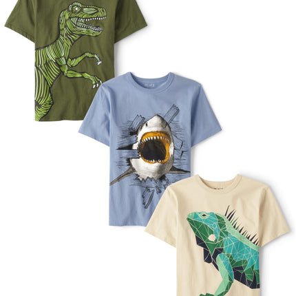 The Children's Place Boys' Gamer Short Sleeve Grap