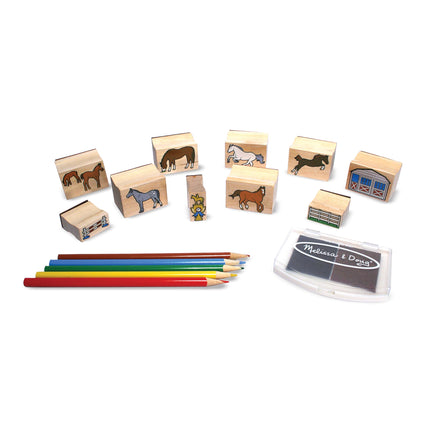 Juego de sellos de caballos: Artesanía - Sellos