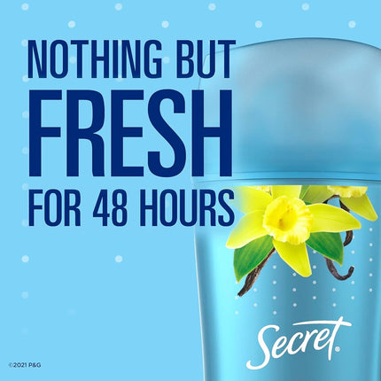 (Va Va Vanilla) - Secret Scent Expressions Anti-Perspirant Deodorant, Invisible Solid, Vava Vanilla 80ml (73 g)