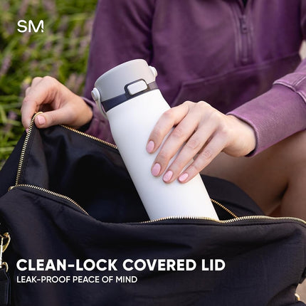 Simple Modern Insulated Sport Water Bottle with Chug Lid | 30oz, Wine