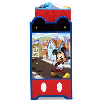 Organizador de Juguetes Delta Children Disney Mickey Mouse con 6 Cestas