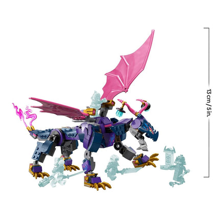 LEGO NINJAGO Rontu the Master Dragon Toy - Posable Dragon Figure with Stud Shooters - incl. Lloyd, Sora & Wyldfyre Minifigures - Gift for 7+ Year Old Boys - 71842