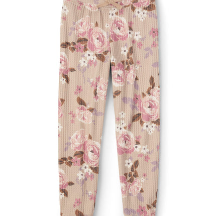 The Children's Place Girls' Cozy Sweatpants, Latte
