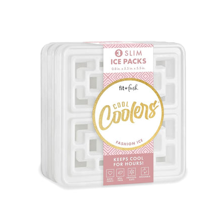 Cool Coolers Fashion Ice by Fit & Fresh, 3 Pack La