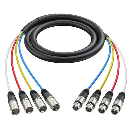 Cable Matters 4-Channel XLR Male to Female Snake C
