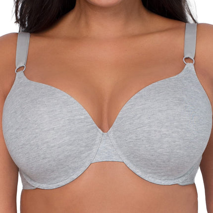 Fruit of the Loom Women's T-Shirt Bra, Desert Dusk/Grey Heather/Olive, 34B