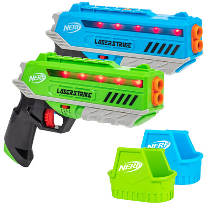 EastPoint Sports Nerf Laser Strike 2 Pack with Hol
