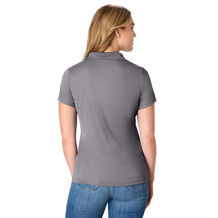 Hanes Sport Women's Cool DRI Performance Polo,Graphite,X-Large