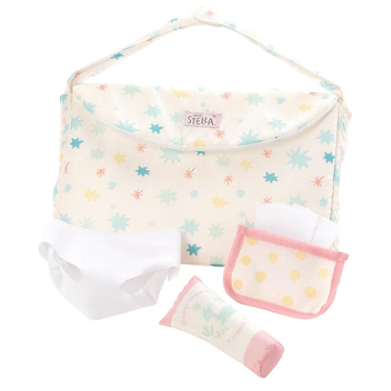 Manhattan Toy Stella Collection 11-Piece Baby Doll Diaper Bag Changing Mat Combo Set for 30.48cm and 38.1cm Soft Dolls
