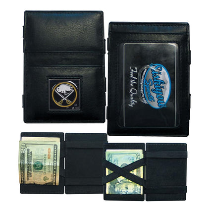 Siskiyou Sports HJL25 NHL Buffalo Sabres Leather Jacob's Ladder Wallet