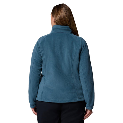 Columbia Women's Benton Springs Full Zip, Full Zip Fleece Jacket, Everblue, L