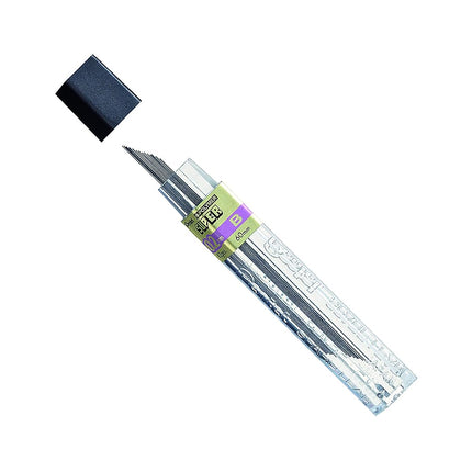 Super Hi-Polymer C502-B 0.2 mm Grade B Refill Lead (Pack of 12)