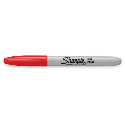 Sharpie Color Burst Permanent Markers, Fine Point, Red