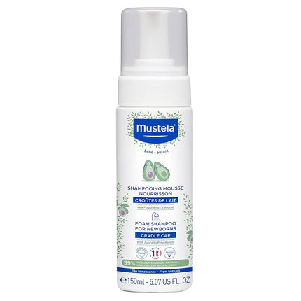 Mustela Foam Shampoo for Newborns, 150ml