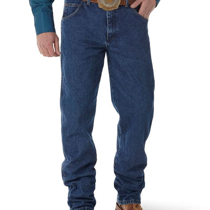 Wrangler Men's Cowboy Cut Relaxed Fit Jean, Stonewashed, 33W x 30L