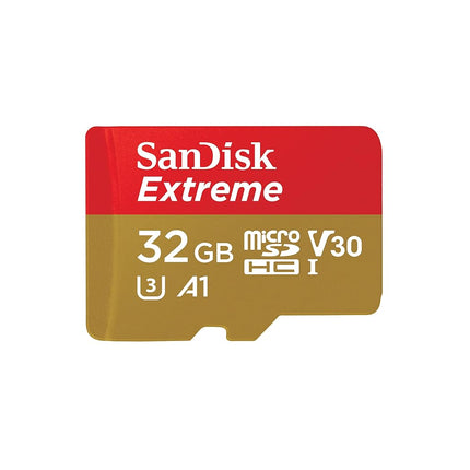 SanDisk Extreme 32 GB microSDHC Memory Card + SD A