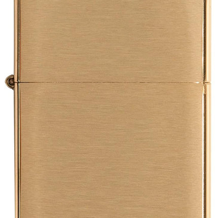Zippo Adult-Unisex 204B Classic Brushed Brass Ligh