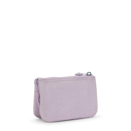 Kipling Creativity S Women's Wallet, Lilac Shimmer, 5.75''L x 3.75''H x 1.5''D, Kipling Creativity Small Gm Pouch for Women