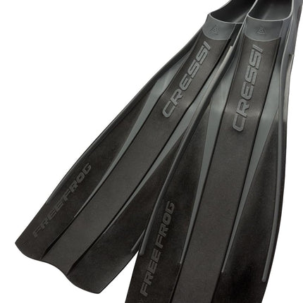 Cressi Free Frog, Black, 39/40, US Man 6.5/7.5 | US Lady 7.5/8.5
