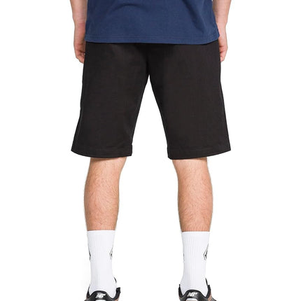 Volcom Men's Vmonty Chino Shorts Casual, Black, 34