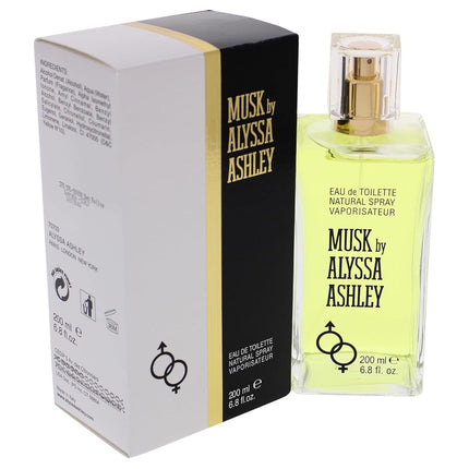 Alyssa Ashley Alyssa Ashley Musk Eau De Toilette Spray 6.8 Oz, 200 milliliters
