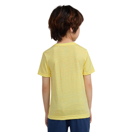 Hurley Boys' Soft Basic Cloud Slub T-Shirt, Heavenly Yellow, 6