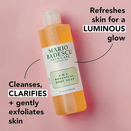 AHA Botanical Body Soap by Mario Badescu for Unisex - 8 oz Soap