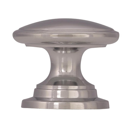 Amerock | Cabinet Knob | Polished Chrome | 1-1/4 inch (32 mm) Diameter | Ravino | 1 Pack | Drawer Knob | Cabinet Hardware