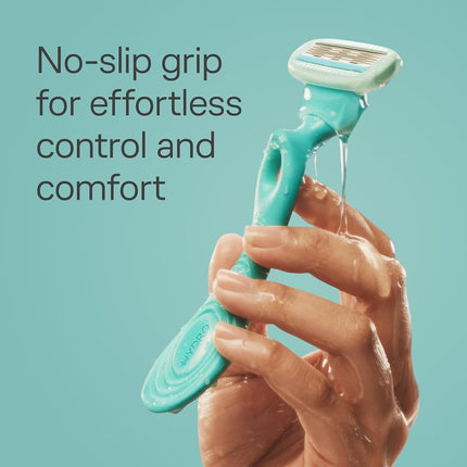 Schick Hydro Silk Sensitive Skin Razor for Women With 5 Moisturizing Razor Blade Refills