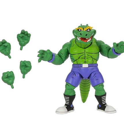 Neca : Teenage Mutant Ninja Turtles Archie Comics Stump Wrestling Leatherhead