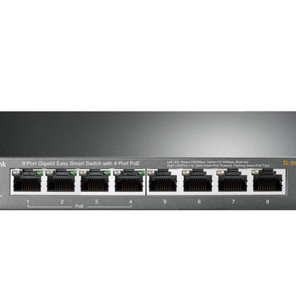 TP-Link 8 Port Gigabit PoE Switch 4 PoE Port @55W 