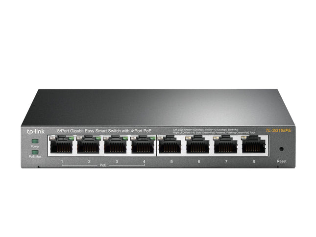 TP-Link 8 Port Gigabit PoE Switch 4 PoE Port @55W 
