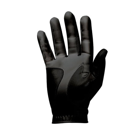 FootJoy WeatherSof Men's Golf Glove, Black, Size M/L, Worn on Left Hand