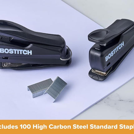 Bostitch Nano Mini Staplers, Black, 2-Pack (1830-2PK)