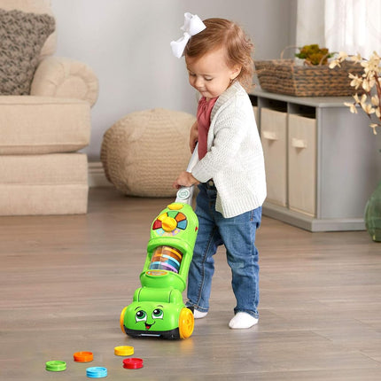 LeapFrog Green Pretend Play Vacuum Cleaner Toy for Kids, Ages 3-6, Unisex, Cleaning, Kids