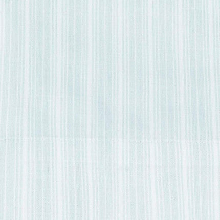 Laura Ashley Soft Sateen Cotton Bedding Set-Sleek, Smooth, & Breathable Home Decor, Lottie Blue/White, Full