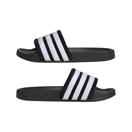 adidas Unisex ADILETTE NOSHOWER SLIDES, core black/ftwr white/ftwr white, 12 UK