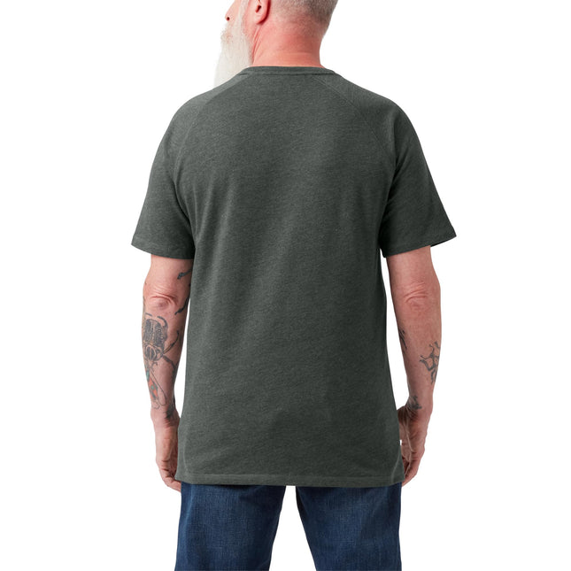 Camiseta Dickies de manga corta de alto rendimiento para hombre, Hunter Heather, 3X
