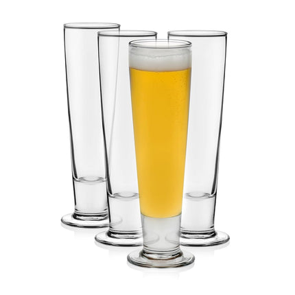 Libbey Stockholm Pilsner Glasses, Set Of 4