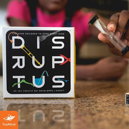 FoxMind Games Disruptus - an Award-Winning Card Game Designed to Open Every Mind