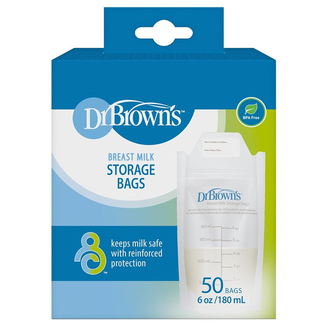 Dr. Brown's Breastmilk Storage Bag, 50 Count
