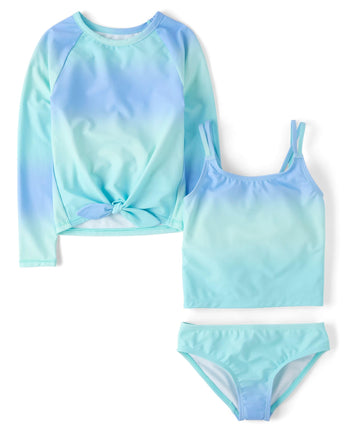 The Children's Place Girls' Standard Rashguard and