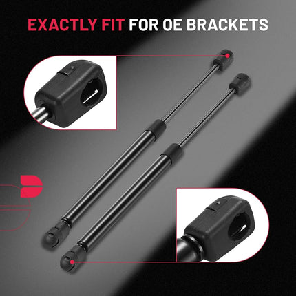 BDFHYK C1610176 14 inch 35Lbs/156N Gas Shocks Struts Lift Support forLeer Camper Shell Truck Topper Rear Window, Pickup Toolbox Lid Door, Cabinet lid Door, Set of 2