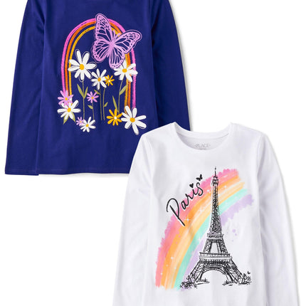 The Children's Place Girls' Assorted Everyday Long