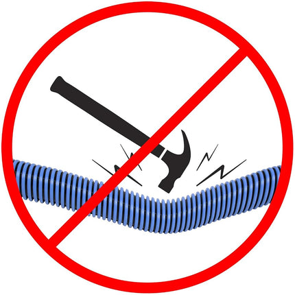 Poolmaster 33435 Heavy Duty In-Ground Pool Vacuum Hose with Swivel Cuff for In-Ground Pools, 1-1/2-Inch by 35-Feet,Neutral