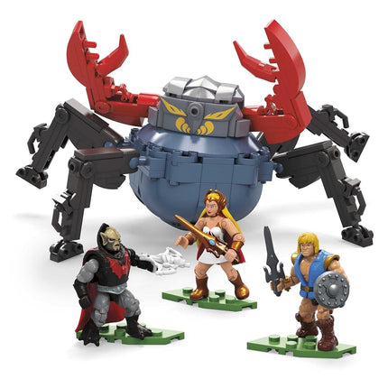 MEGA Masters of the Universe She-Ra vs Hordak & Monstroid MOTU Fan Collector Toy Car Building Set, Prince Adam figure, for boys and girls ages 8+